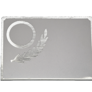 D116 SILVER-COLORED ALUMINUM SHIELD