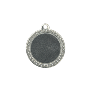 D18 SILVER-COLORED ALUMINUM MEDAL 32mm